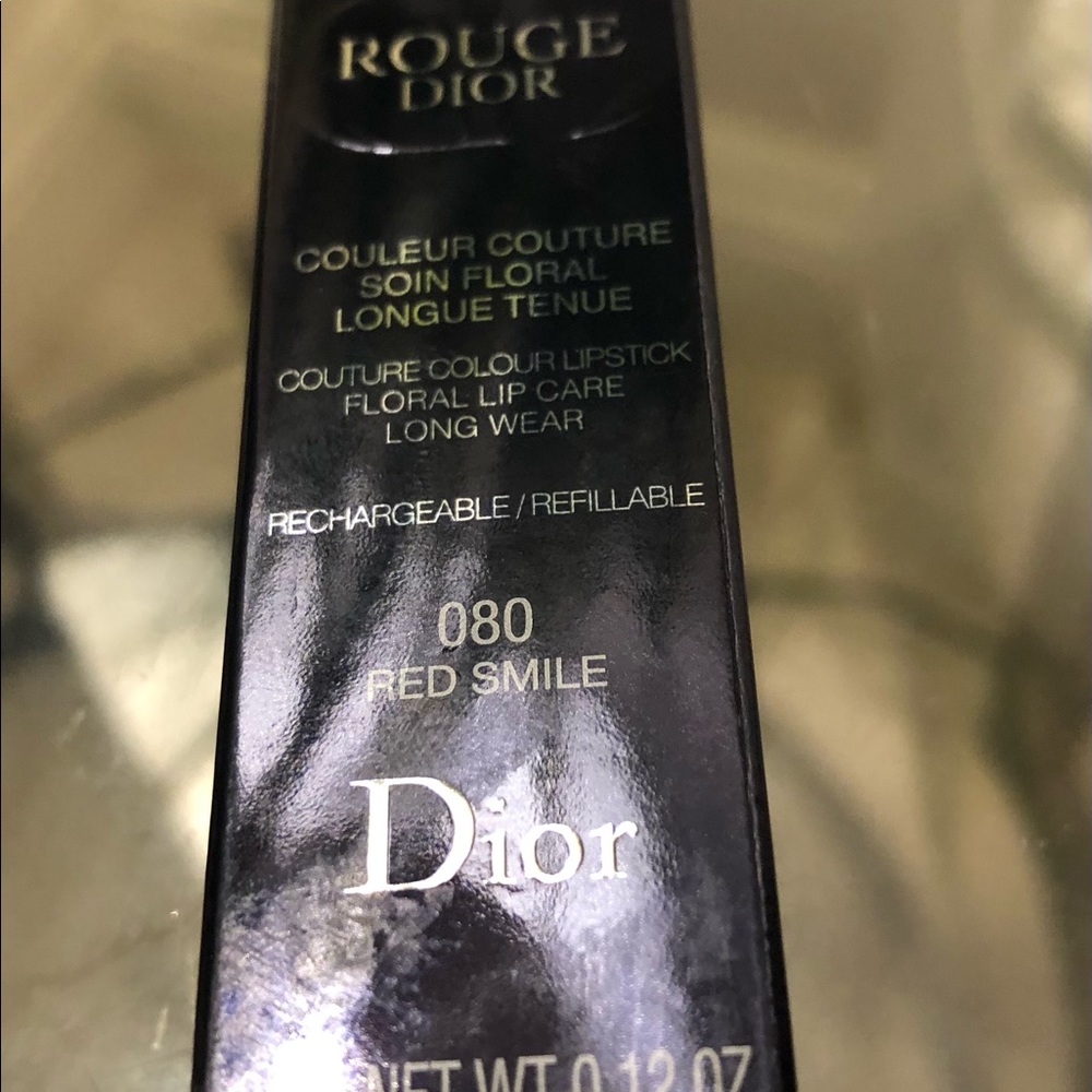 DIOR ROUGE 080 REFILLABLE LIPSTICKS RED SATIN - Picture 4 of 6